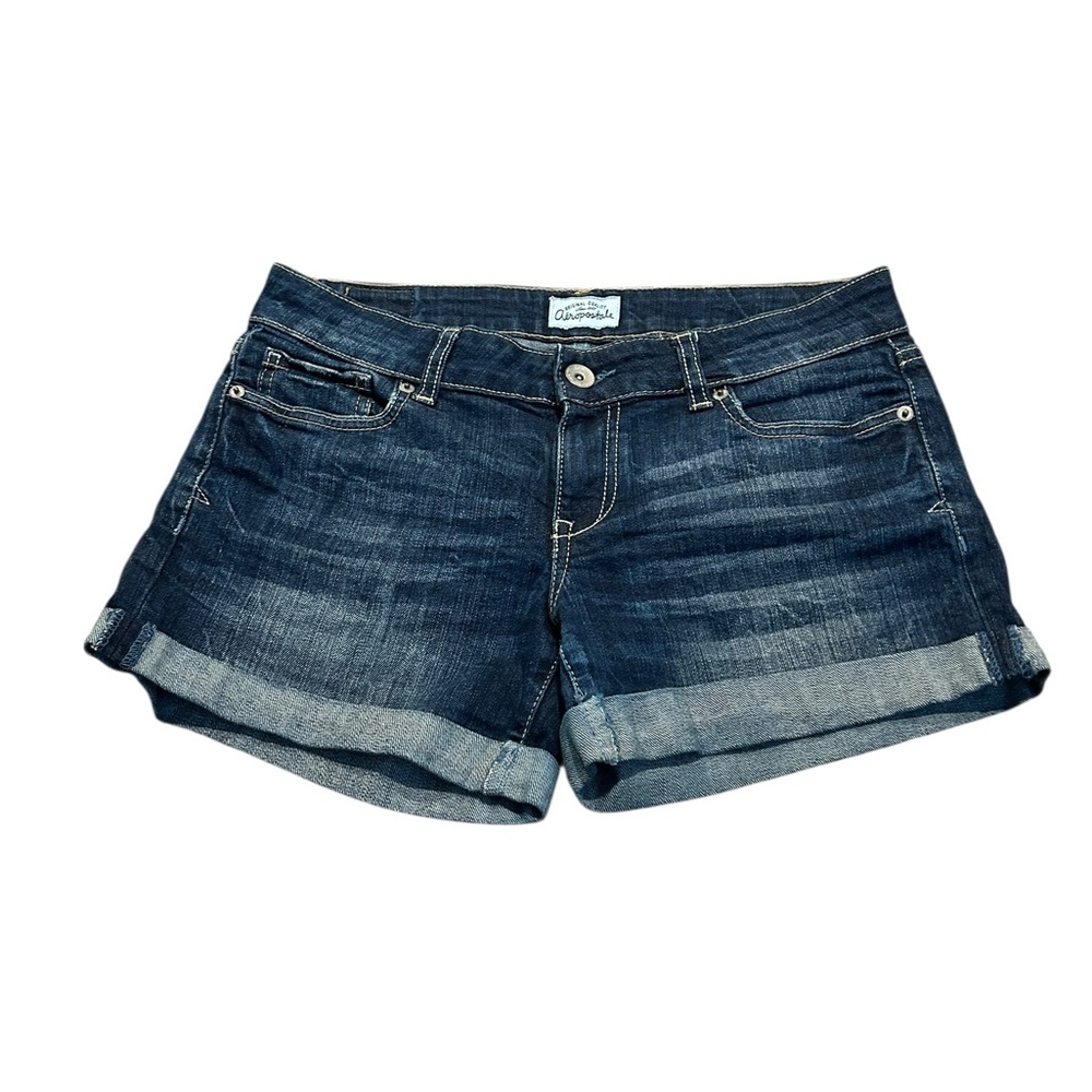AEROPOSTALE cuffed denim shorts